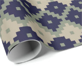 Raute fair einfache nahtlose Muster abstrakt, Geschenkpapier (Rolleneckpunkt)