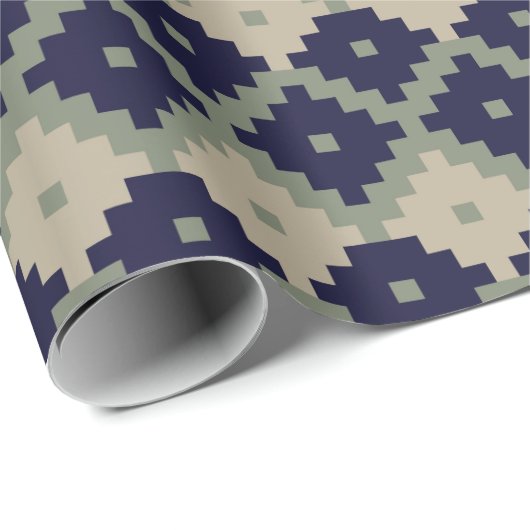 Raute fair einfache nahtlose Muster abstrakt, Geschenkpapier (Rolleneckpunkt)