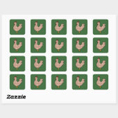 Raute Folk Art Aufkleber (Blatt)