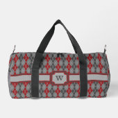 Raute für Asche und Besen Duffle Bag (Rückseite)