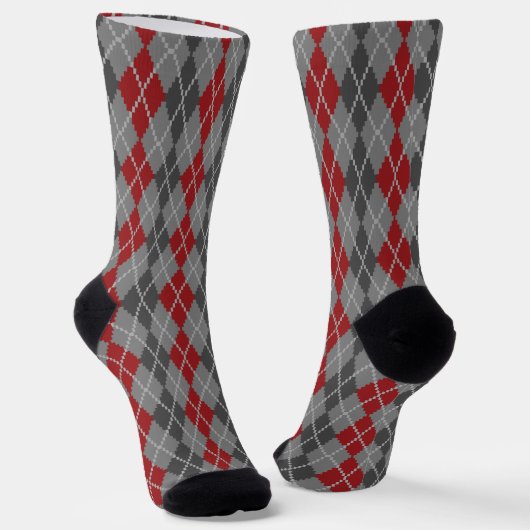 Raute für Asche und Besen Socken (Gewinkelt)