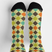 Raute Gemustert Socken (Oben)