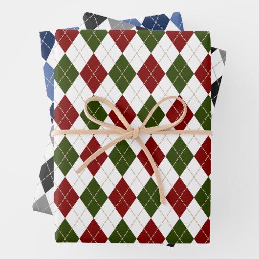 Raute Geschenkpapier Set (Beispiel)