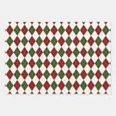 Raute Geschenkpapier Set (Vorderseite)