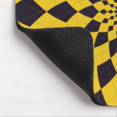 Raute gesprengt/Blume - Taxi Mousepad (Ecke)