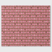Raute-GIFT-WRAPPING-PAPIER Geschenkpapier (Flach)