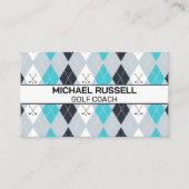 Raute Golf Clubs Muster Visitenkarte (Vorderseite)