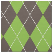 Raute grünes Gewebe. Stoff (Muster)