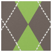 Raute grünes Gewebe. Stoff (Nahaufnahme)