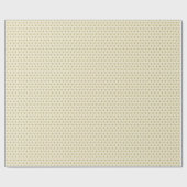 Raute im Salbei, Sandelholz, Creme Geschenkpapier (Flach)