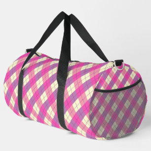 Raute Kariert Duffle Bag