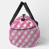 Raute Kariert Duffle Bag (Rechts)