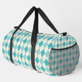 Raute Kariert Duffle Bag (Rechte Ecke)