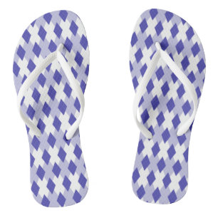 Raute Kariertes Muster_4A46B0 Badesandalen