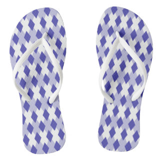 Raute Kariertes Muster_4A46B0 Badesandalen