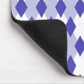 Raute Kariertes Muster_4A46B0 Mousepad (Ecke)