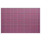 Raute Karo Rosa und Schwarz Stoff (Fat Quarter (45,7 x 55,9 cm))