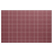 Raute Karo Rot und Schwarz Stoff (Yard (91,4 cm))