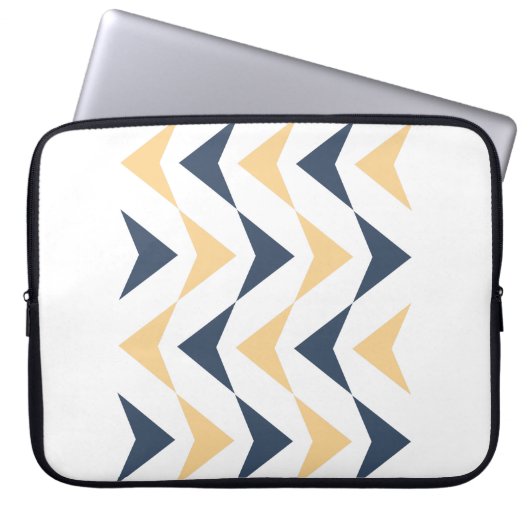 Raute Laptopschutzhülle (Vorderseite)