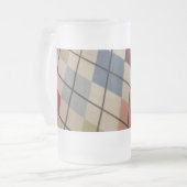 Raute Mattglas Bierglas (Vorderseite Links)