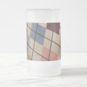 Raute Mattglas Bierglas (Mittel)