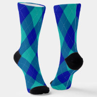 Raute Monogram Initial Blue Turquoise