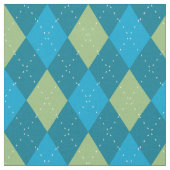 Raute Muster Blau Stoff (Nahaufnahme)