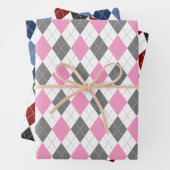 Raute Muster Farbe Sortenumhüllung Papier (Beispiel)