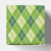Raute Muster Green Golf Geschenkboxen Geschenkschachtel (Oben)
