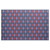 Raute Muster Lila und rot Stoff (Fat Quarter (45,7 x 55,9 cm))