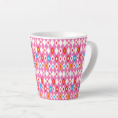 Raute-Muster Milchtasse (Rechte Ecke)
