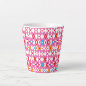 Raute-Muster Milchtasse (Vorderseite)