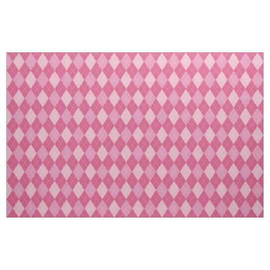 Raute Muster, rosa Stoff (Fat Quarter (45,7 x 55,9 cm))