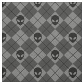 Raute Muster Schwarz-Grau-Alien Stoff (Muster)