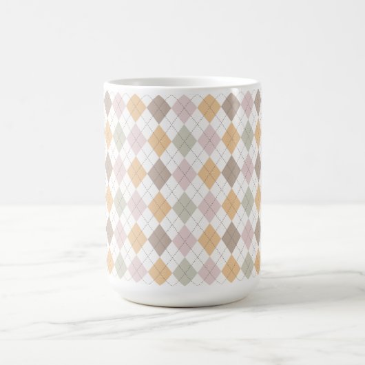 Raute Muster Tasse (Mittel)