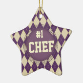 Raute Nr. 1 Koch Weihnachtsschmuck in Farbe (Links)