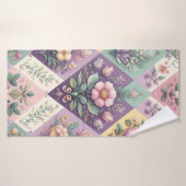 Raute pastellfarben Osterfeier/Frühling Badehandtuch (Badehandtuch)
