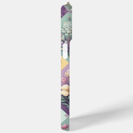 Raute pastellfarben Osterfeier/Frühling Case-Mate iPhone Hülle (Rückseite / Rechts)