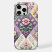 Raute pastellfarben Osterfeier/Frühling iPhone Hülle (Rückseite)