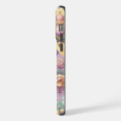 Raute pastellfarben Osterfeier/Frühling iPhone Hülle (Linke Seite)