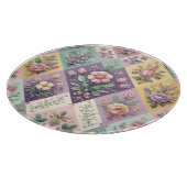 Raute pastellfarben Osterfeier/Frühling Schneidebrett (Ecke)
