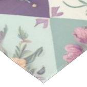 Raute pastellfarben Osterfeier/Frühling Tischdecke (Schrägansicht)