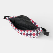 Raute Pattern Fanny Pack Bauchtasche (Offen)