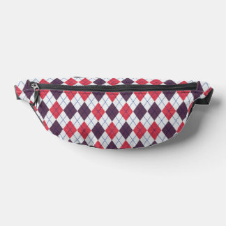 Raute Pattern Fanny Pack Bauchtasche