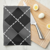 RAUTE PATTERN GESCHIRRTUCH (Viertel Falte)