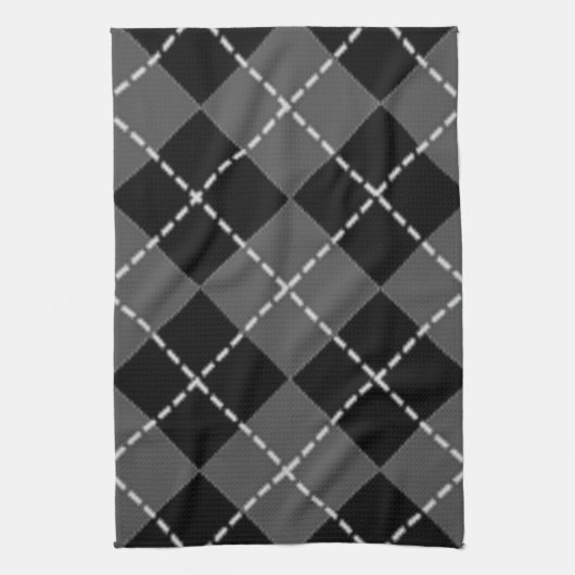 RAUTE PATTERN GESCHIRRTUCH (Vertikal)