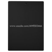 RAUTE PATTERN KLEMMBRETT (Rückseite)