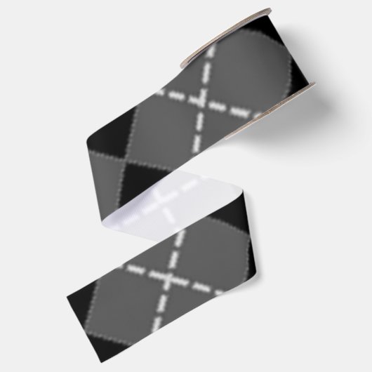 RAUTE PATTERN RIPSBAND (Rückseite)