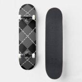 RAUTE PATTERN SKATEBOARD (Vorderseite)