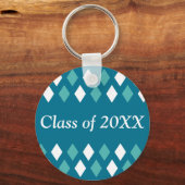 Raute Personalisierte Klasse des Schlüsselanhänger (Vorderseite)